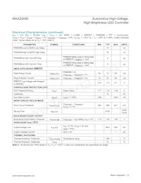 MAX20090AUP/V+ Datasheet Pagina 6