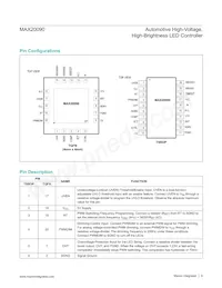 MAX20090AUP/V+ Datasheet Pagina 9