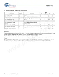 MB39C602PNF-G-JNEFE1 Datasheet Pagina 6