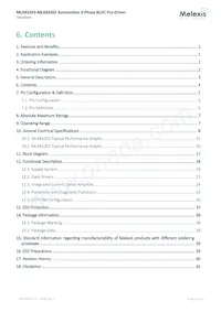 MLX83203KLW-DBA-000-RE Datasheet Pagina 4