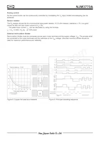 NJM3770AD3 Datasheet Pagina 8