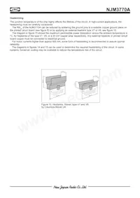 NJM3770AD3 Datasheet Pagina 9