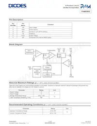 PAM2805AF Datenblatt Seite 2