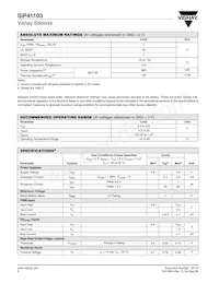 SIP41103DM-T1-E3 Datenblatt Seite 2