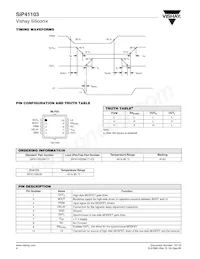 SIP41103DM-T1-E3 Datenblatt Seite 4