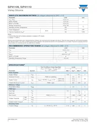 SIP41109DY-T1-E3 Datasheet Pagina 2