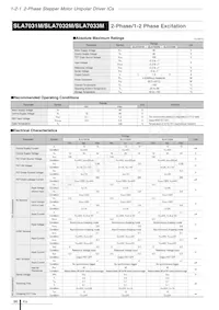 SLA7033M Datenblatt Cover