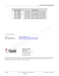 SP7122BEK-L/TR Datasheet Page 4