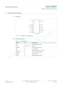 SSL21082T/1 Datasheet Pagina 5