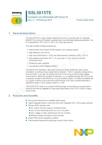 SSL5015TE/1Y Datasheet Copertura