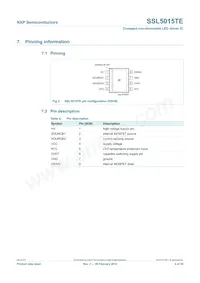 SSL5015TE/1Y Datasheet Pagina 4