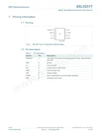 SSL5251T/1J Datasheet Pagina 4