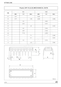 STP08CL596M Datasheet Pagina 10