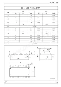 STP08CL596M Datasheet Pagina 11