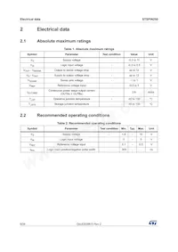 STSPIN250 Datasheet Page 6