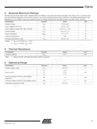 T0816-PEQG Datasheet Pagina 5