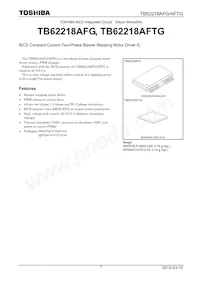 TB62218AFG Datasheet Copertura