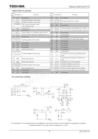 TB62218AFG Datasheet Pagina 6