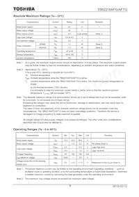 TB62218AFG Datasheet Pagina 8