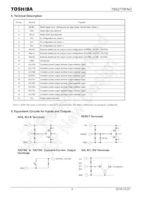 TB62779FNG Datasheet Pagina 3