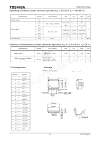 TB62781FNG Datenblatt Seite 2