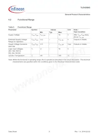 TLE4208GXUMA2 Datasheet Page 9