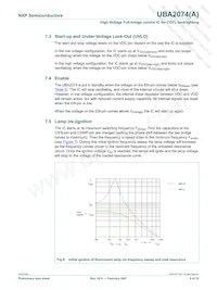 UBA2074ATS/N1數據表 頁面 8