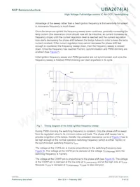 UBA2074ATS/N1數據表 頁面 9