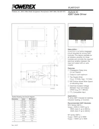 VLA513-01R Datasheet Cover