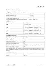 ZXLD1320DCATC Datasheet Page 3