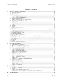 78M6631-IM/F/P2 Datasheet Pagina 2