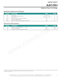 AAT4901IJS-3-T1 Datasheet Pagina 3