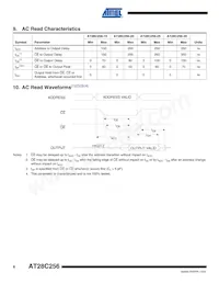 AT28C256F-15UM/883-815 Datasheet Pagina 6