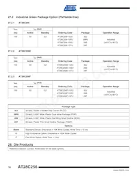 AT28C256F-15UM/883-815數據表 頁面 16