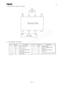 BA5962FVM-TR Datasheet Page 3