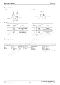 BD71L4LHFV-1GTR Datasheet Page 2