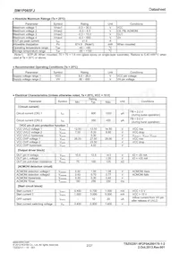 BM1P065FJ-E2 Datenblatt Seite 2