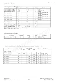 BM2P014 Datasheet Pagina 2