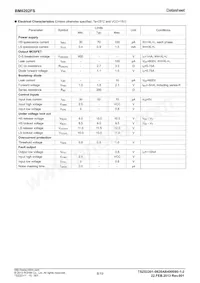 BM6202FS-E2 Datasheet Page 8