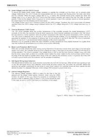 BM6205FS-E2 Datasheet Pagina 5