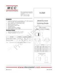 CLD20-TP Datenblatt Cover