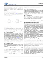CS5490-ISZR數據表 頁面 17
