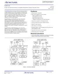 ICM7218DIJIR5254 Datasheet Cover