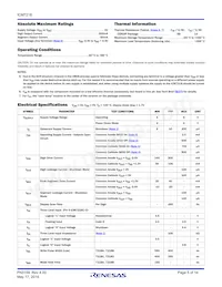 ICM7218DIJIR5254 Datasheet Pagina 5