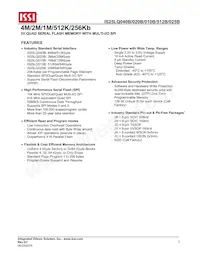 IS25LQ020B-JDLE-TR Datasheet Page 2