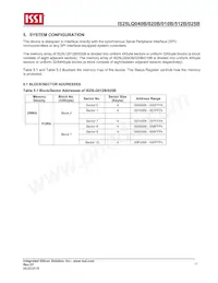 IS25LQ020B-JDLE-TR數據表 頁面 11