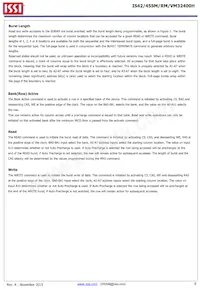 IS42SM32400H-75BI-TR Datasheet Page 9