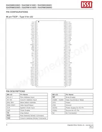 IS42SM32800D-75BL-TR Datenblatt Seite 6