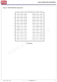 IS42VM16800G-6BL-TR Datasheet Pagina 2