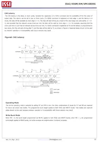 IS42VM16800G-6BL-TR Datasheet Pagina 10